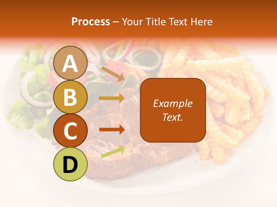 Dining Fillet Snack PowerPoint Template