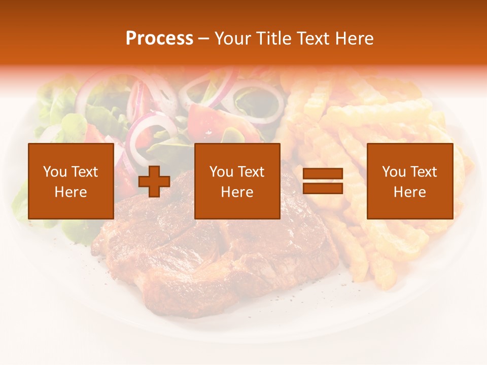 Dining Fillet Snack PowerPoint Template