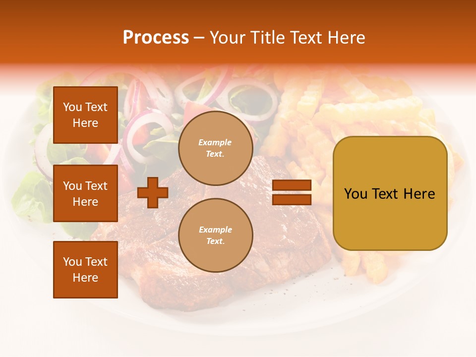 Dining Fillet Snack PowerPoint Template