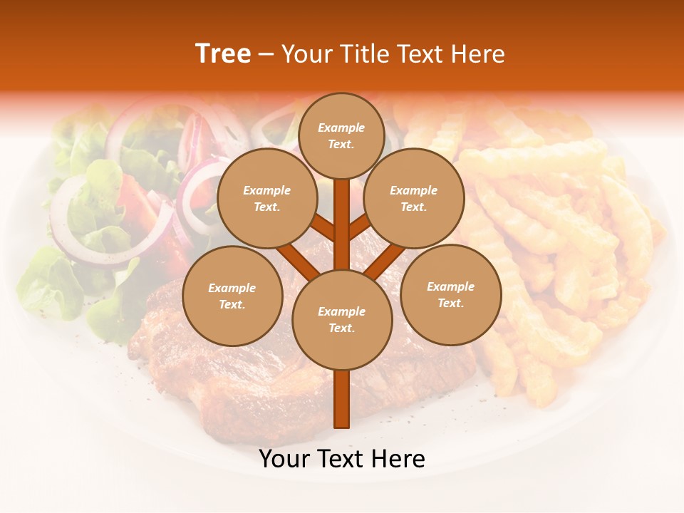 Dining Fillet Snack PowerPoint Template