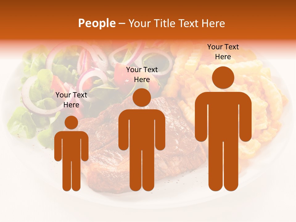 Dining Fillet Snack PowerPoint Template