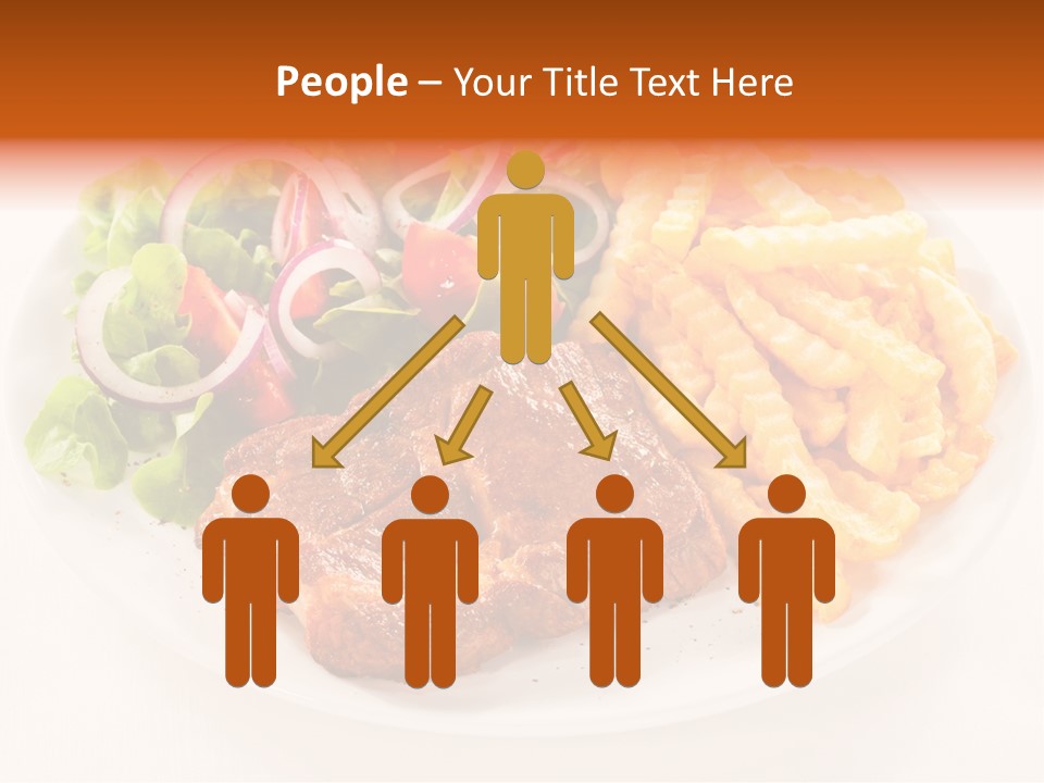 Dining Fillet Snack PowerPoint Template