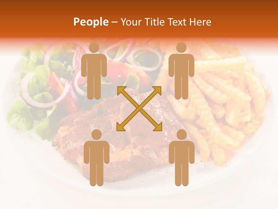 Dining Fillet Snack PowerPoint Template