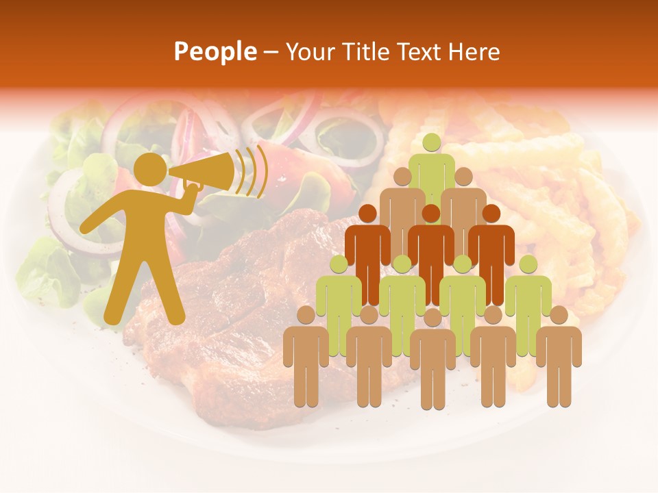 Dining Fillet Snack PowerPoint Template