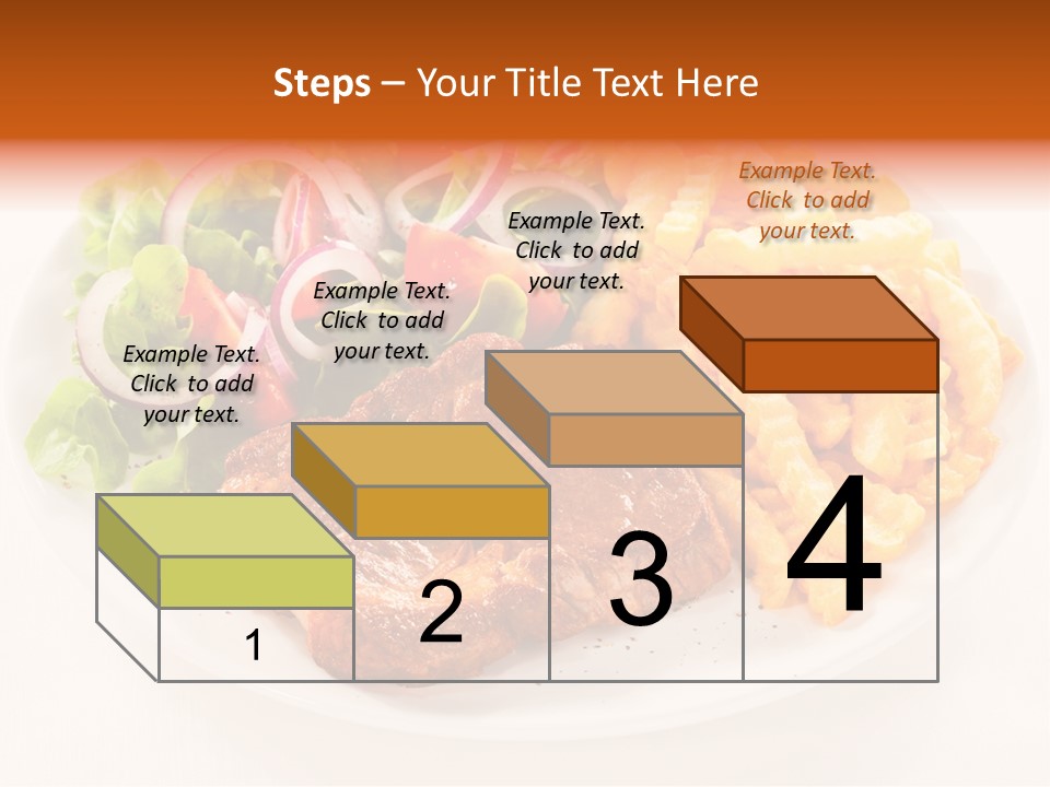 Dining Fillet Snack PowerPoint Template