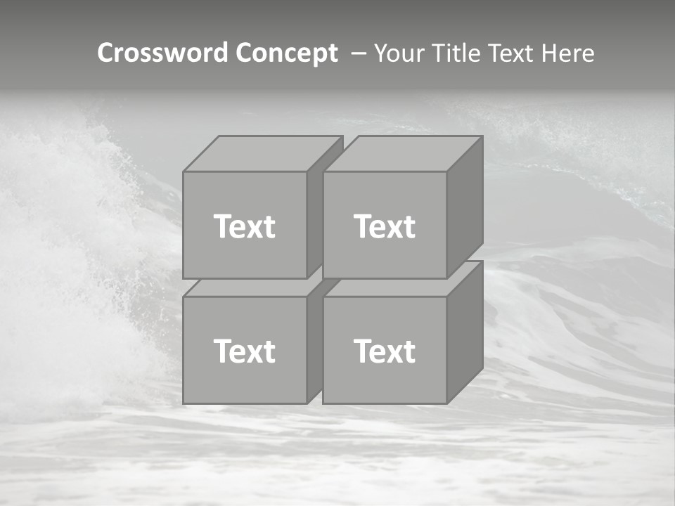 Indian Ocean Sand PowerPoint Template