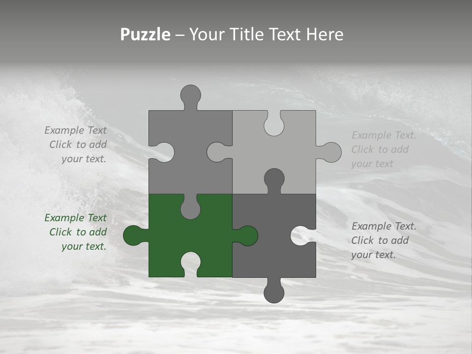 Indian Ocean Sand PowerPoint Template