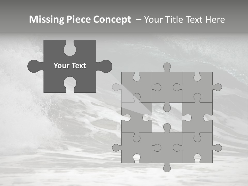 Indian Ocean Sand PowerPoint Template