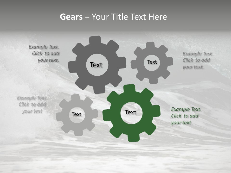 Indian Ocean Sand PowerPoint Template