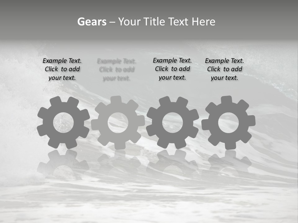 Indian Ocean Sand PowerPoint Template