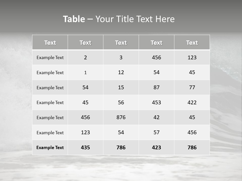 Indian Ocean Sand PowerPoint Template