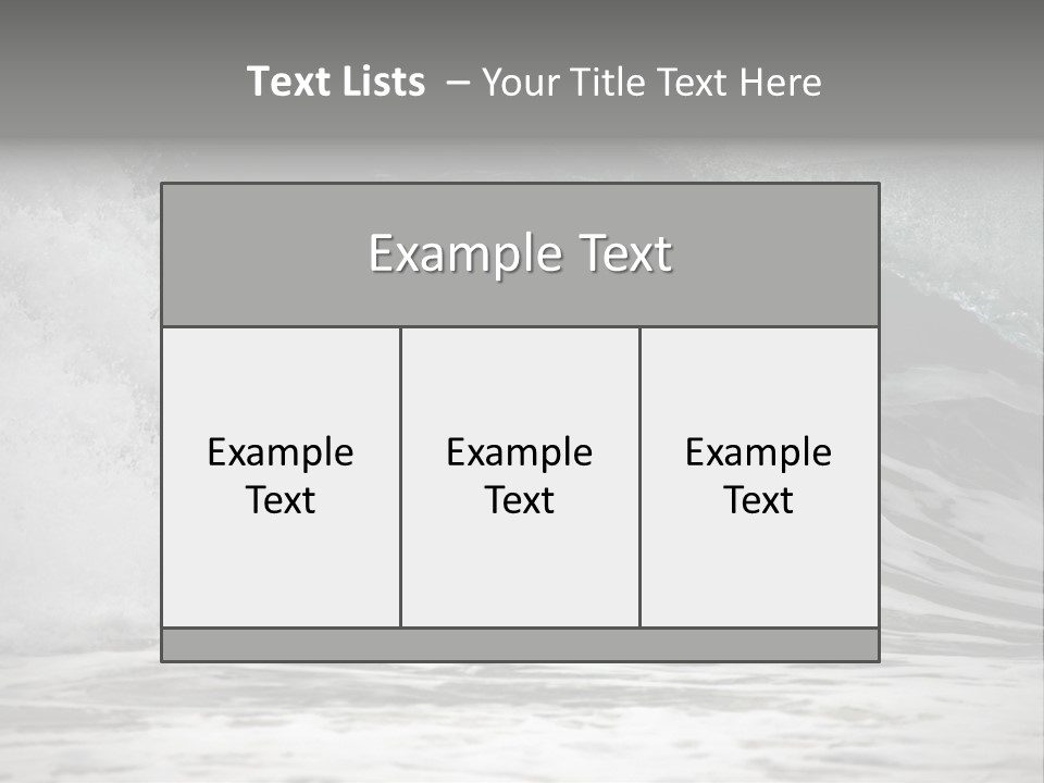 Indian Ocean Sand PowerPoint Template