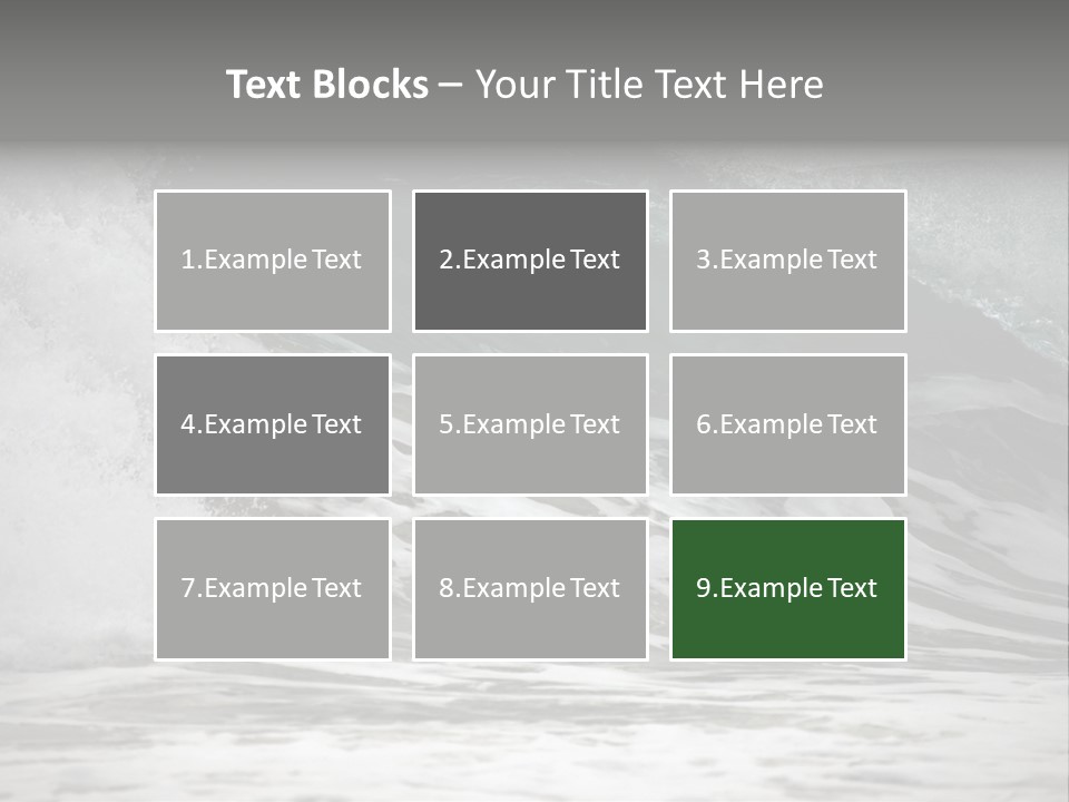 Indian Ocean Sand PowerPoint Template