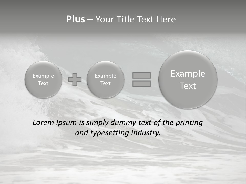 Indian Ocean Sand PowerPoint Template