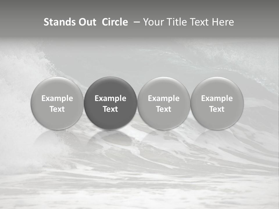 Indian Ocean Sand PowerPoint Template