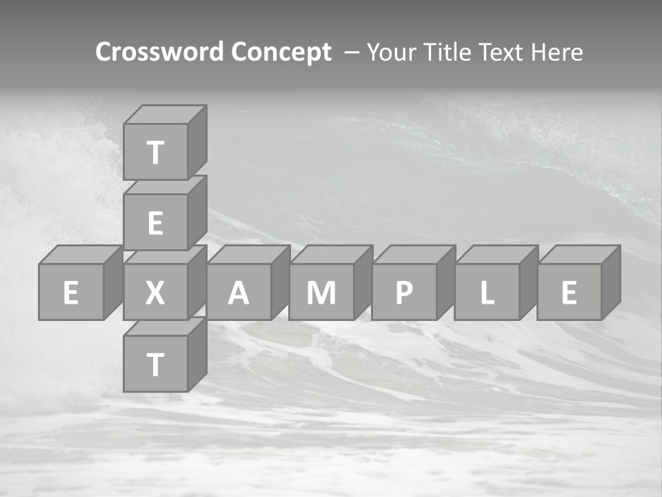 Indian Ocean Sand PowerPoint Template