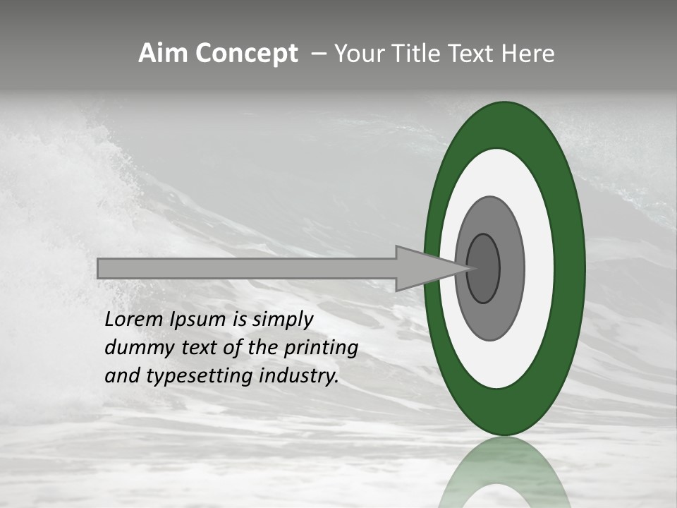 Indian Ocean Sand PowerPoint Template