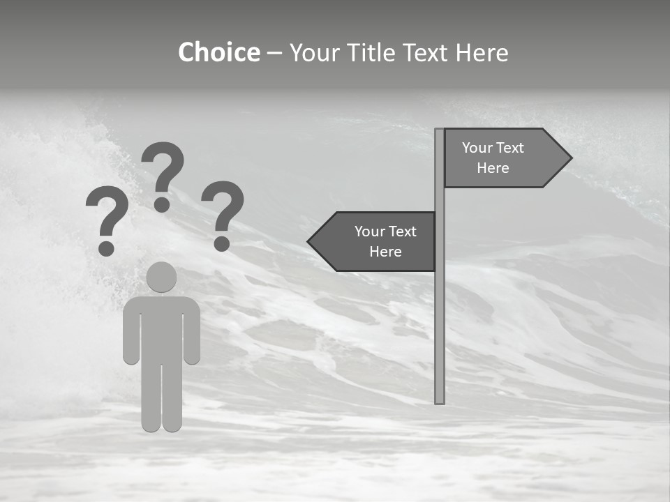 Indian Ocean Sand PowerPoint Template