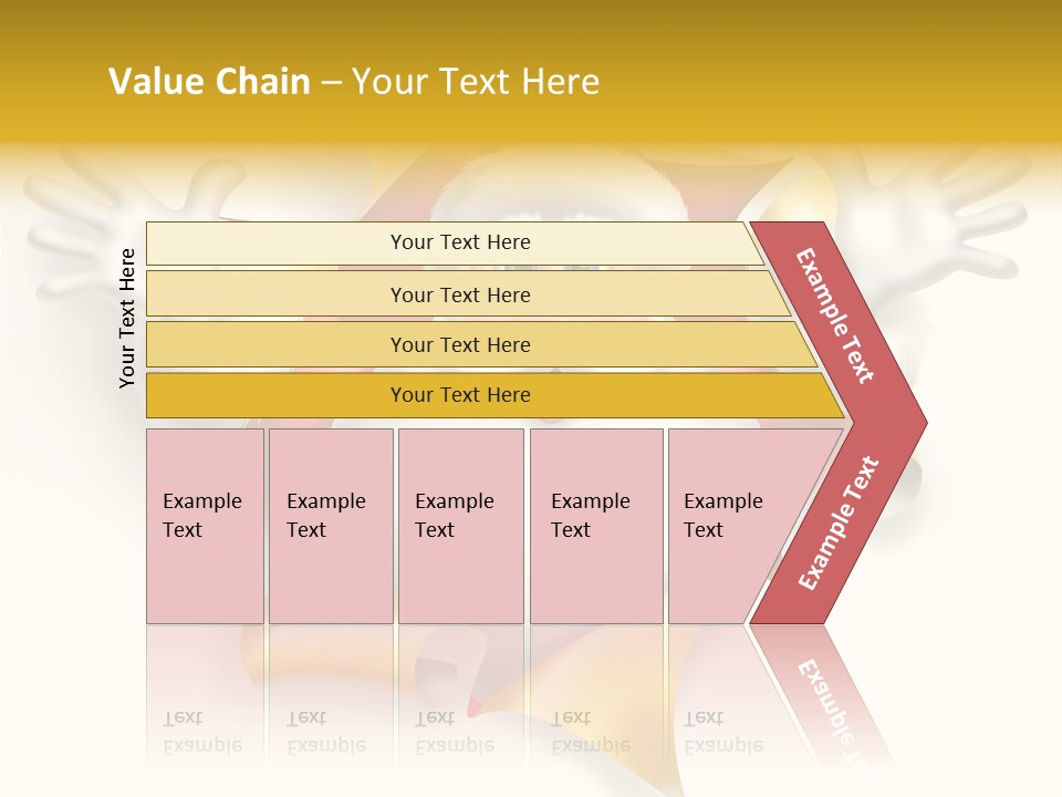 Gold Rip Hat PowerPoint Template