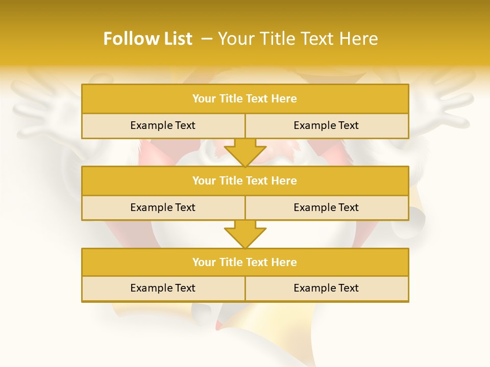 Gold Rip Hat PowerPoint Template