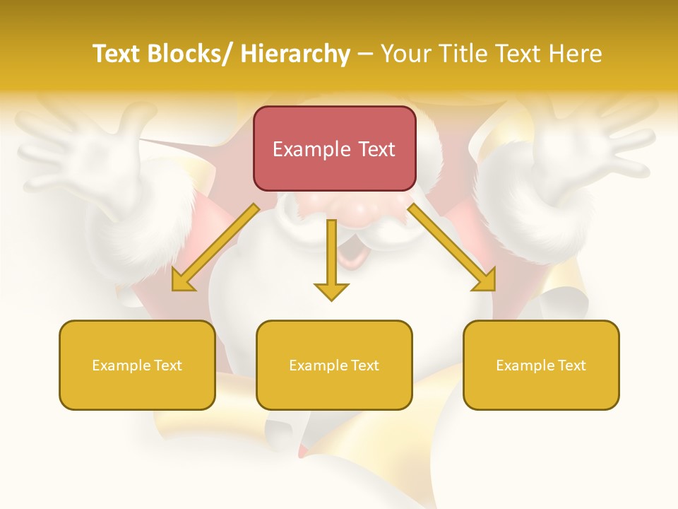 Gold Rip Hat PowerPoint Template