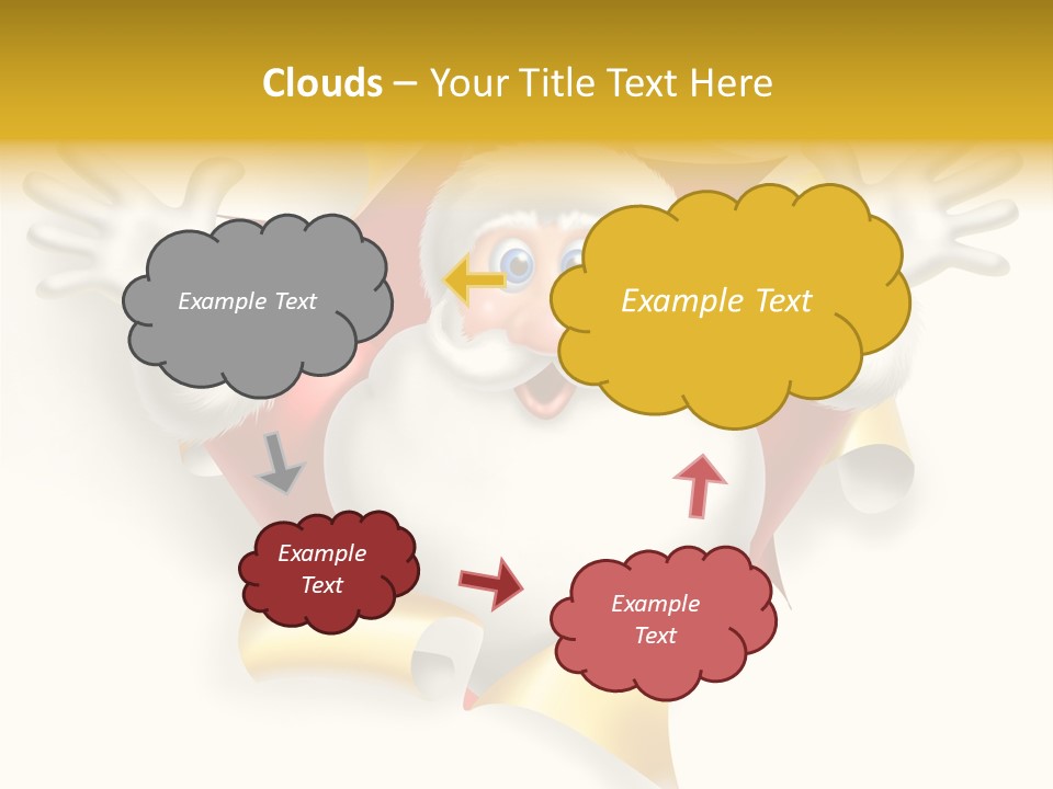 Gold Rip Hat PowerPoint Template