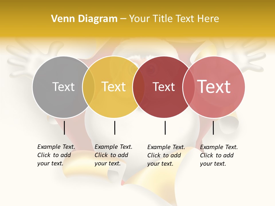 Gold Rip Hat PowerPoint Template