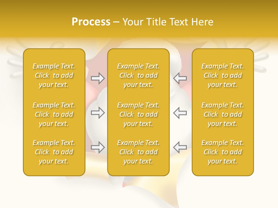 Gold Rip Hat PowerPoint Template