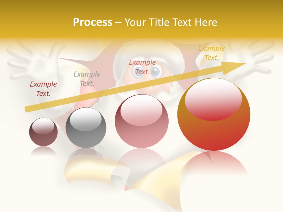 Gold Rip Hat PowerPoint Template