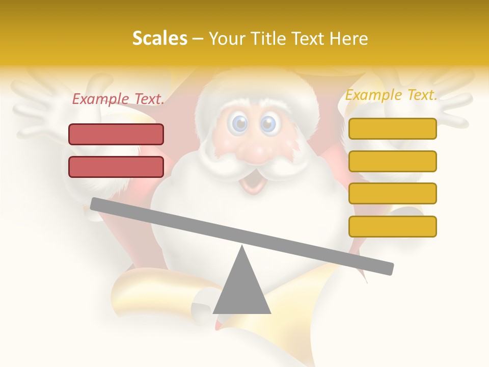 Gold Rip Hat PowerPoint Template