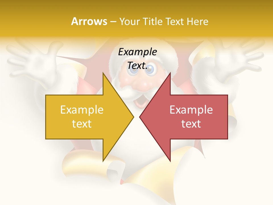 Gold Rip Hat PowerPoint Template