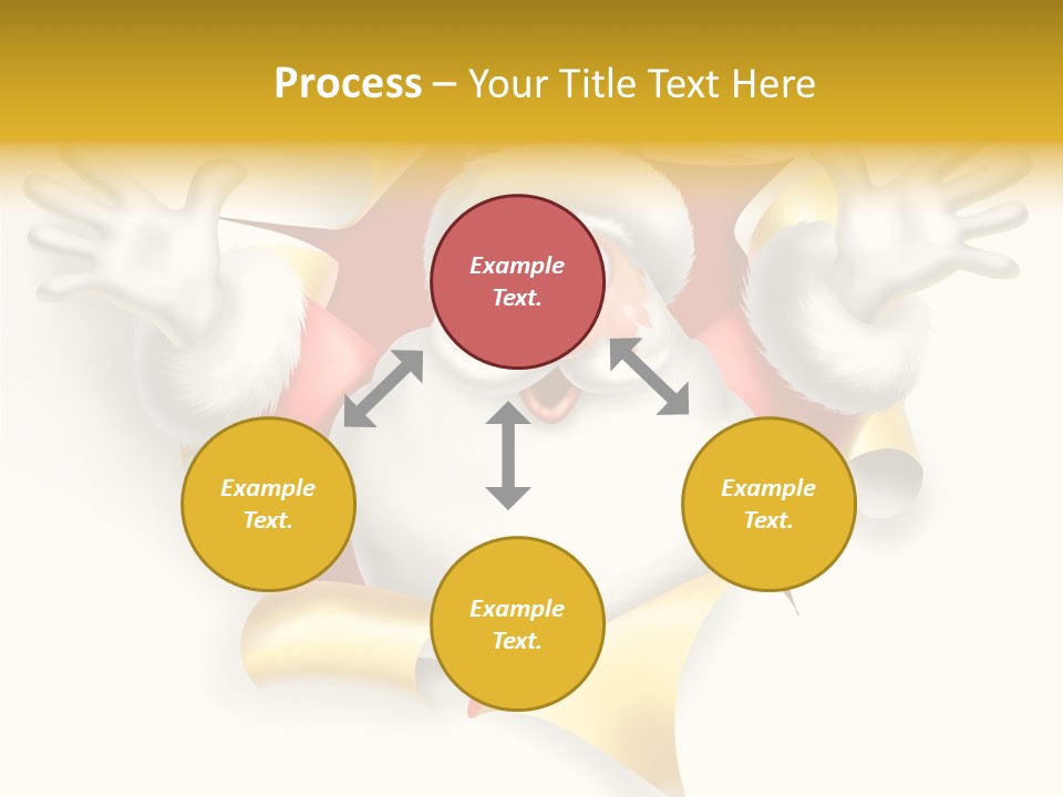 Gold Rip Hat PowerPoint Template