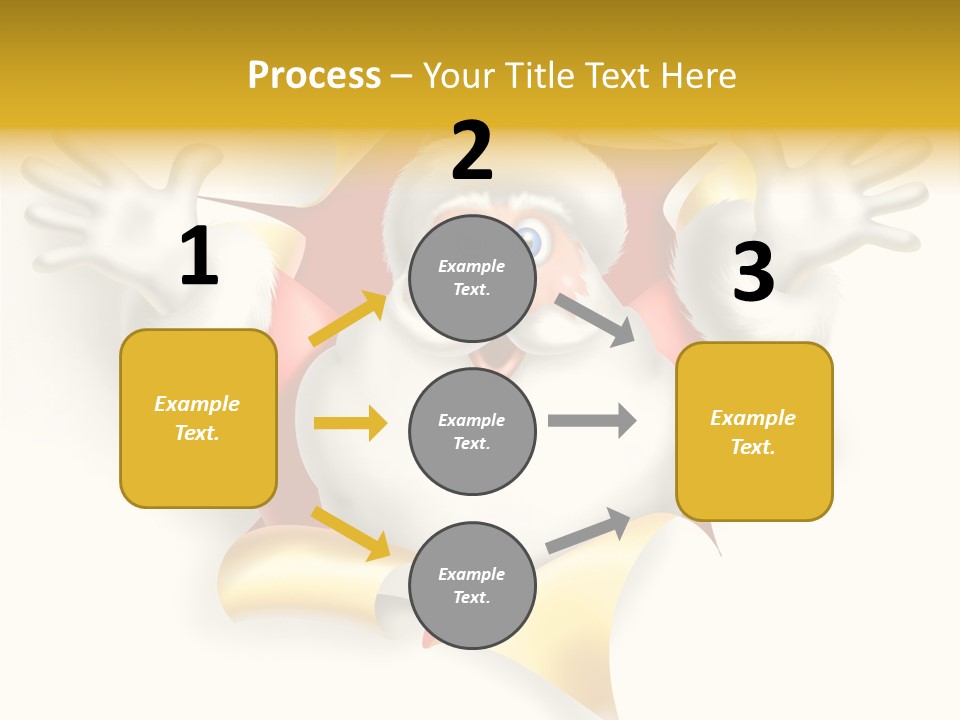 Gold Rip Hat PowerPoint Template