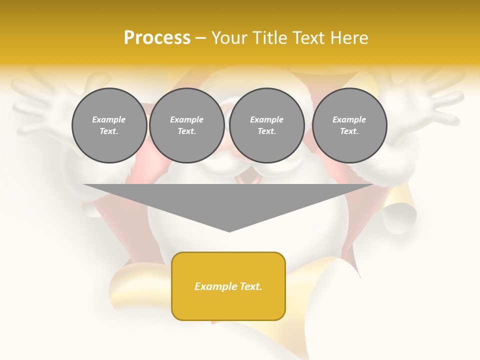 Gold Rip Hat PowerPoint Template