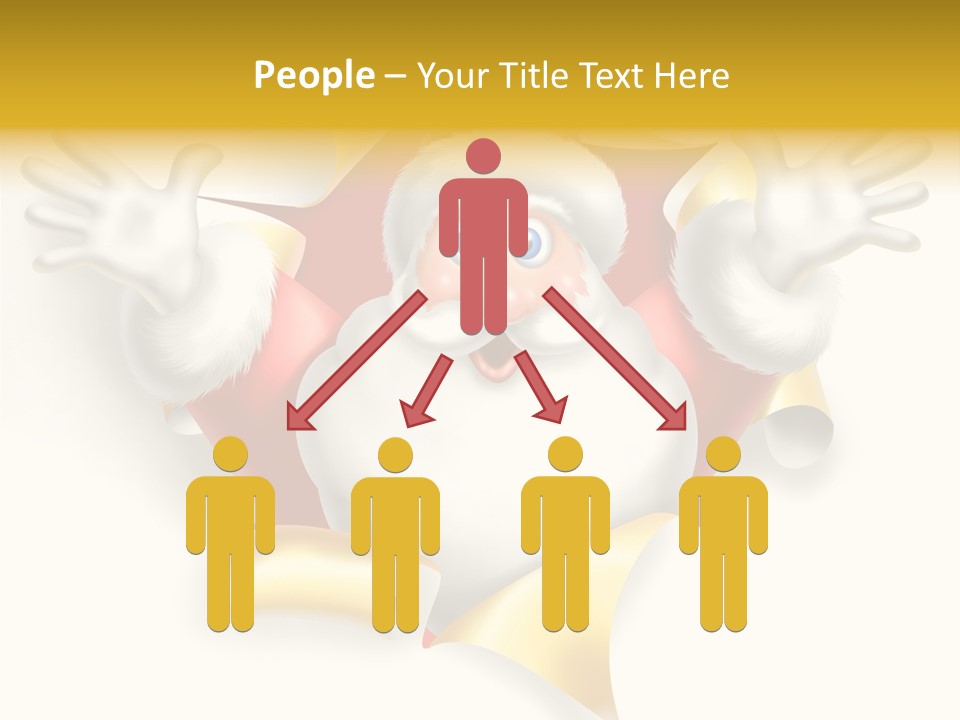 Gold Rip Hat PowerPoint Template