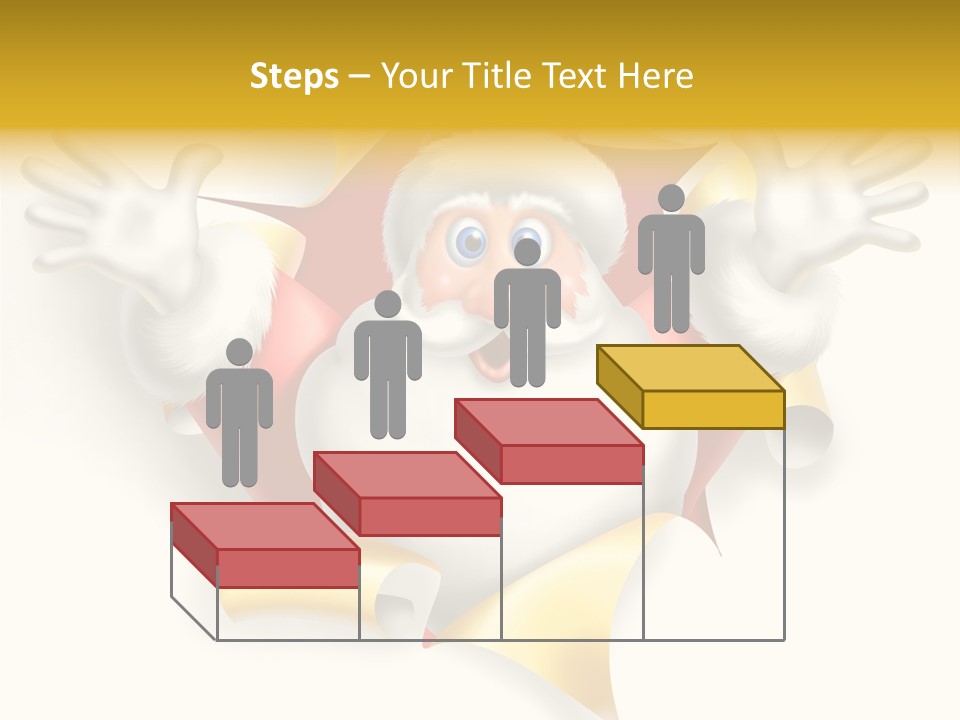 Gold Rip Hat PowerPoint Template