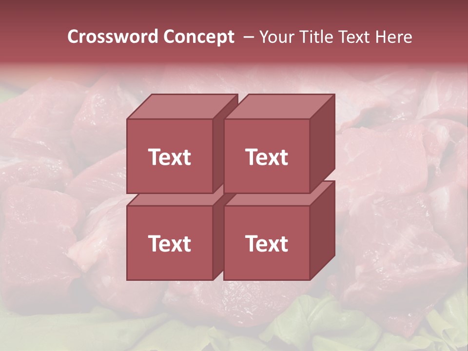 Meal Roast Eat PowerPoint Template