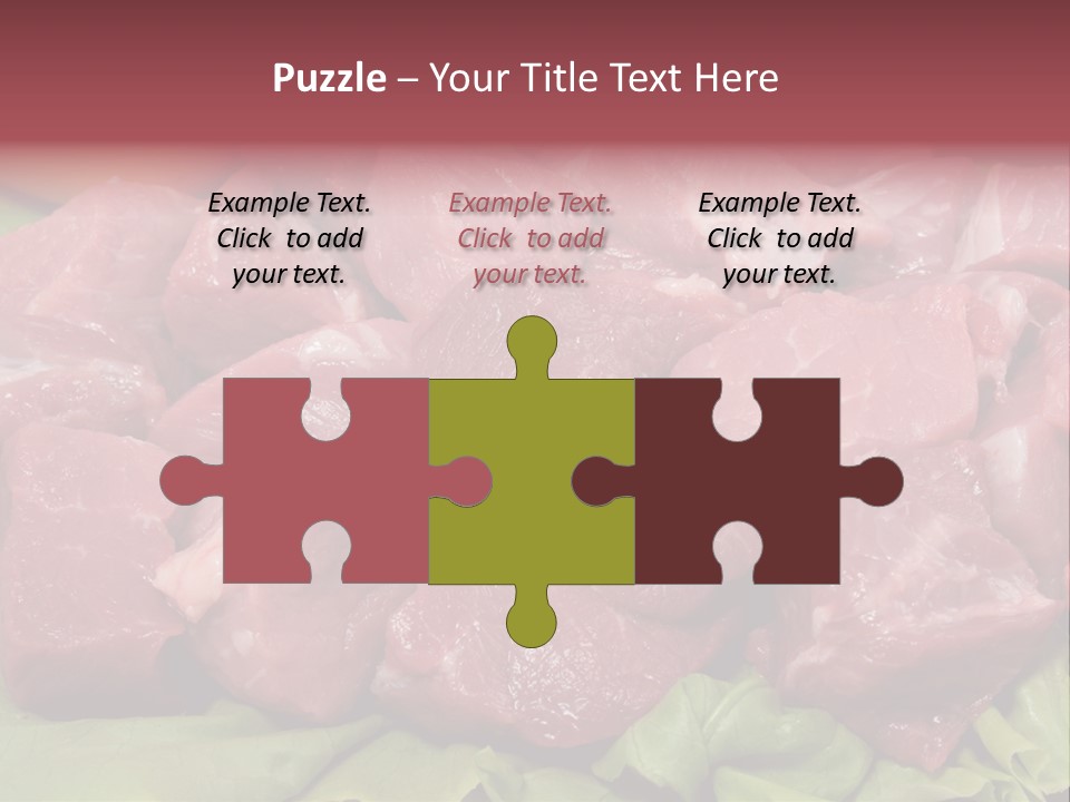 Meal Roast Eat PowerPoint Template