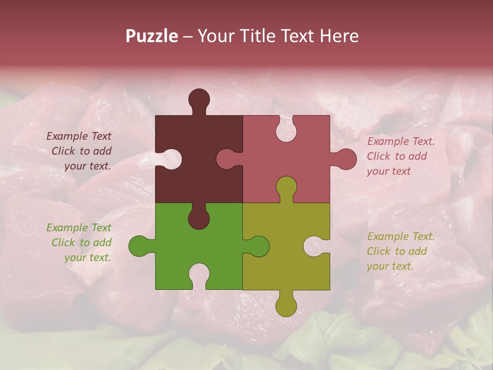 Meal Roast Eat PowerPoint Template