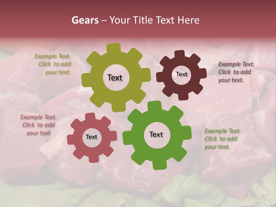 Meal Roast Eat PowerPoint Template