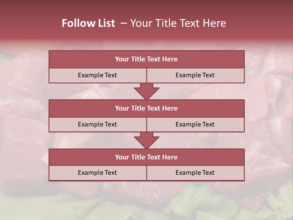 Meal Roast Eat PowerPoint Template
