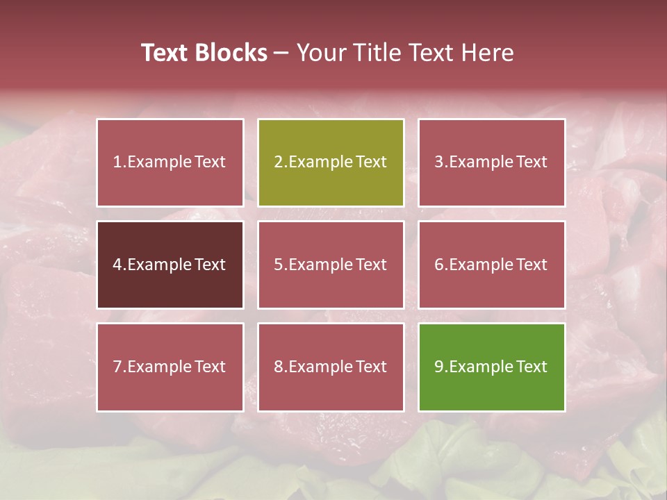 Meal Roast Eat PowerPoint Template