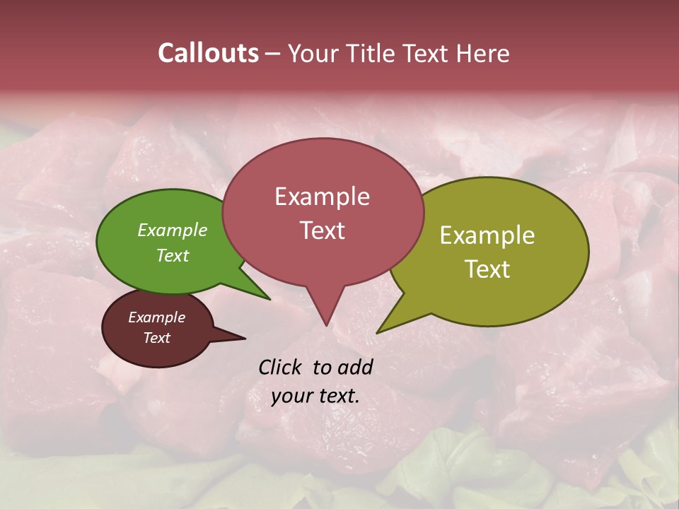 Meal Roast Eat PowerPoint Template
