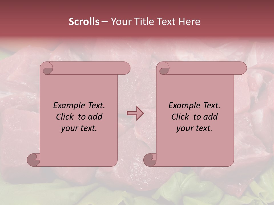 Meal Roast Eat PowerPoint Template