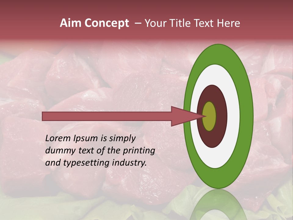 Meal Roast Eat PowerPoint Template