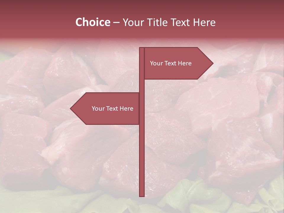 Meal Roast Eat PowerPoint Template