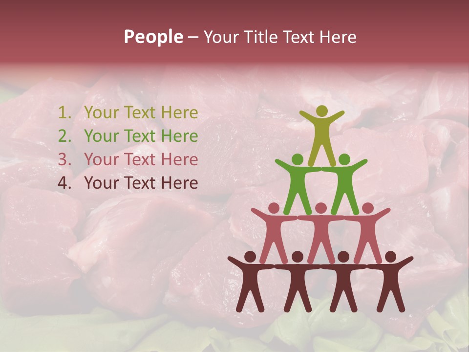 Meal Roast Eat PowerPoint Template