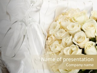 Rose Nature Detail PowerPoint Template