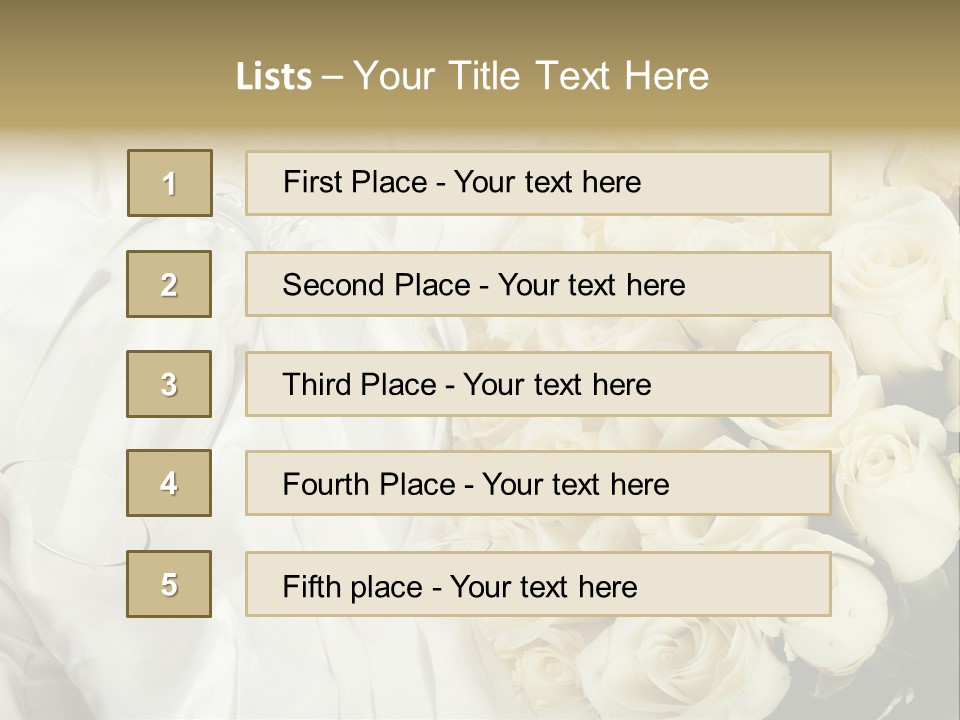 Rose Nature Detail PowerPoint Template