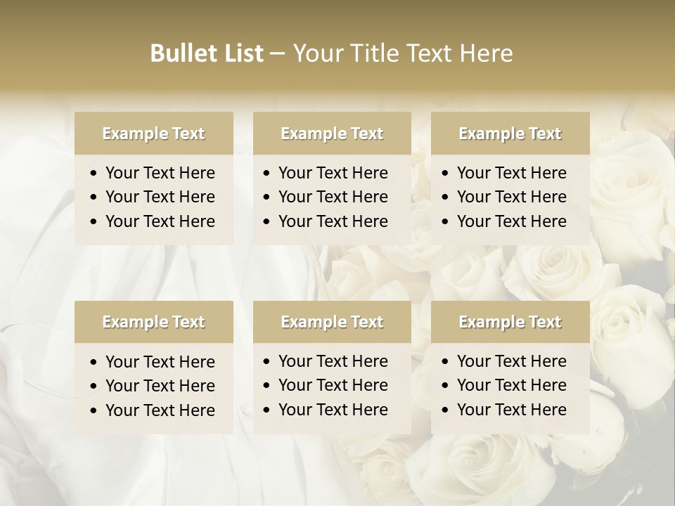 Rose Nature Detail PowerPoint Template